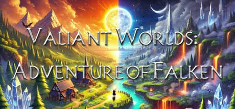 Valiant Worlds: Adventure of Falken - Cosmic Balance RPG