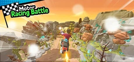 Motor Racing Battle: Grab Weapons, Sweep Rivals, and Rule the Road!