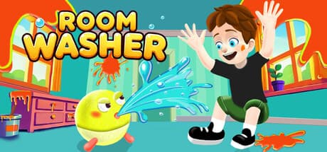 ROOM WASHER：キュートなスポンジで部屋をピカピカに！アクションアドベンチャー