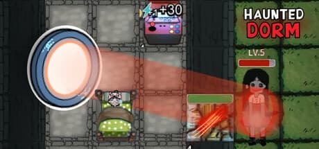 Haunted Dorm: Survive the Night in a Spooky Strategy Escape