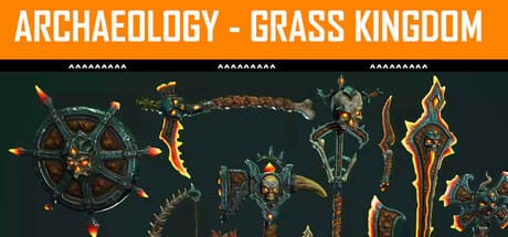 アーキオロジー：グラスキングダム - 隠された宝物を発掘しよう