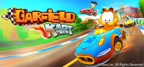 Garfield Kart: Race to the Finish Line with Lasagnas!