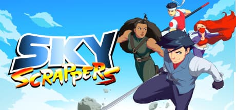 SkyScrappers:崩壊する摩天楼を駆け上がる、縦スクロール型対戦アクション