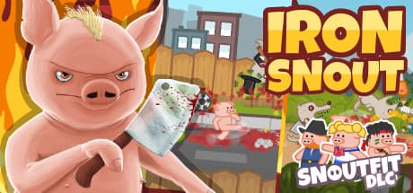 Iron Snout: Fast-Paced Piglet vs. Wolf Brawler