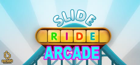 Slide Ride Arcade: Spell Words in a Sliding Letter Challenge