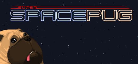 Super Space Pug：Digital Dawn Studios開発の横スクロール・弾幕タイトル