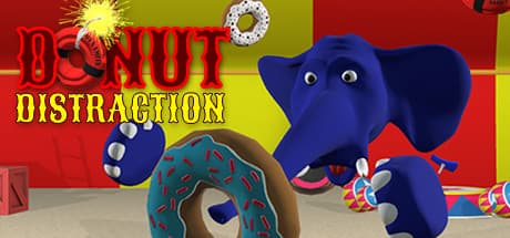 Donut Distraction: Zero-G Elephant Trunk Fun