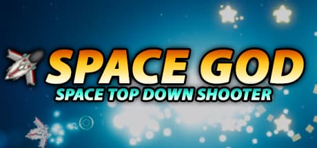 スペースゴッド:ハイパーレトロネオンのトップダウンシューター