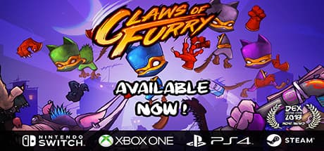 Claws of Furry:忍者の猫が暴れまわるベルトスクロールアクション