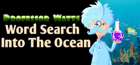 Professor Watts Word Search: Into The Ocean - Jumbled Lab Puzzle Adventure
