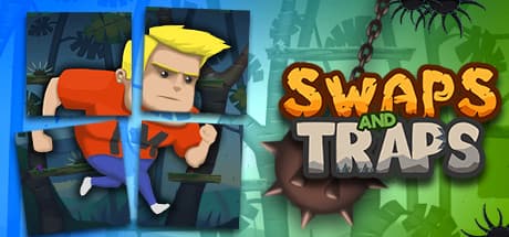 Swaps and Traps: 画面が動く奇妙な世界を生き抜くパズルプラットフォーム