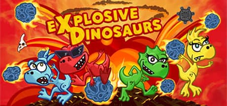 エクスプローシブ・ダイナソー:40種類以上のスキルベースミニゲーム