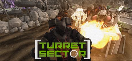 Turret Sector: Alien Canyon Tower Defense & Shooter