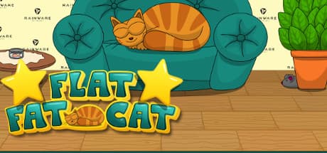 FlatFatCat: Relaxing Physics Puzzler with a Lazy Feline