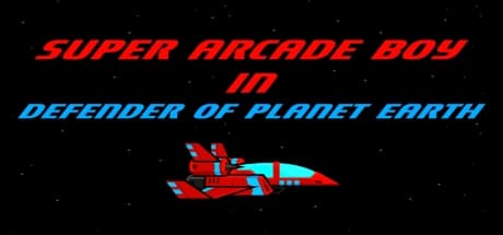 Super Arcade Boy in Defender of Planet Earth – Retro Side-Scrolling Shooter
