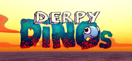 Derpy Dinos: Free-to-Play 2.5D Arcade Shooter