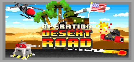 Operation Desert Road: Retro Arcade Action on Wheels