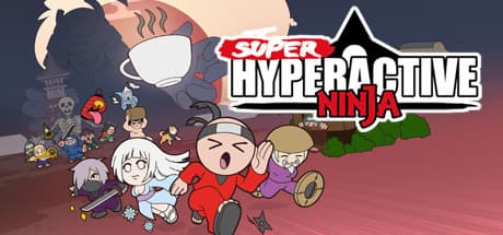 Super Hyperactive Ninja:コーヒーを取り戻す、超絶ハードコア2Dアクション