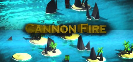 Cannon Fire: Sink Your Friends' Ships in Low-Poly Naval Combat