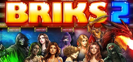 BRIKS 2: Retro Arcade Action with Power-Up Combos