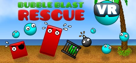 Bubble Blast Rescue VR: Hurl Bubbles to Save Island Hostages