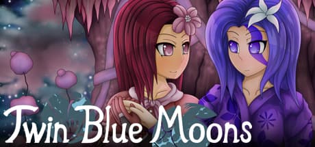 ツインブルー ムーンズ — 魔法のビジュアルノベルアドベンチャー