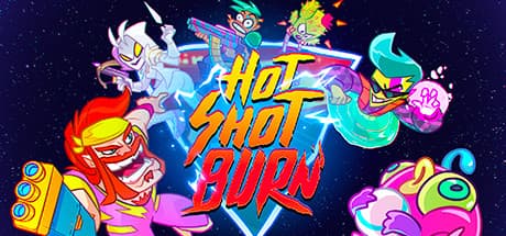 Hot Shot Burn: Hilarious Top-Down Party Brawler