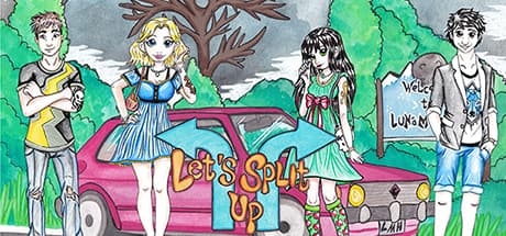 Let's Split Up: ルナ山のビジュアルノベルアドベンチャー
