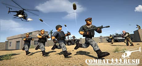 Combat Rush:傭兵部隊で弾幕地獄を駆け抜けろ!