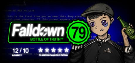 Falldown 79: Bottle of Truth - 真実のボトルを巡る、おかしなロシア風ビジュアルノベル
