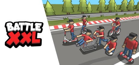 BATTLE XXL:カオスな乗り物バトルパーティーゲーム近日登場