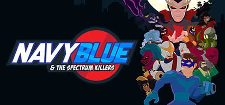 Navyblue and the Spectrum Killers:街を救う、青きヒーローの活躍!