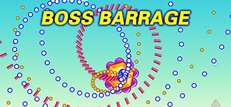 Boss Barrage: 弾幕を避け、アップグレードしてボスを撃破!