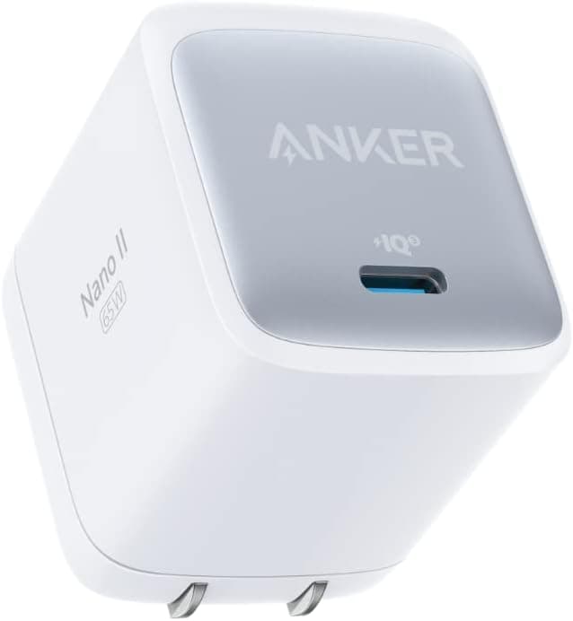 Anker Nano II 65W (PD 充電器 USB-C)【独自技術Anker GaN II採用】