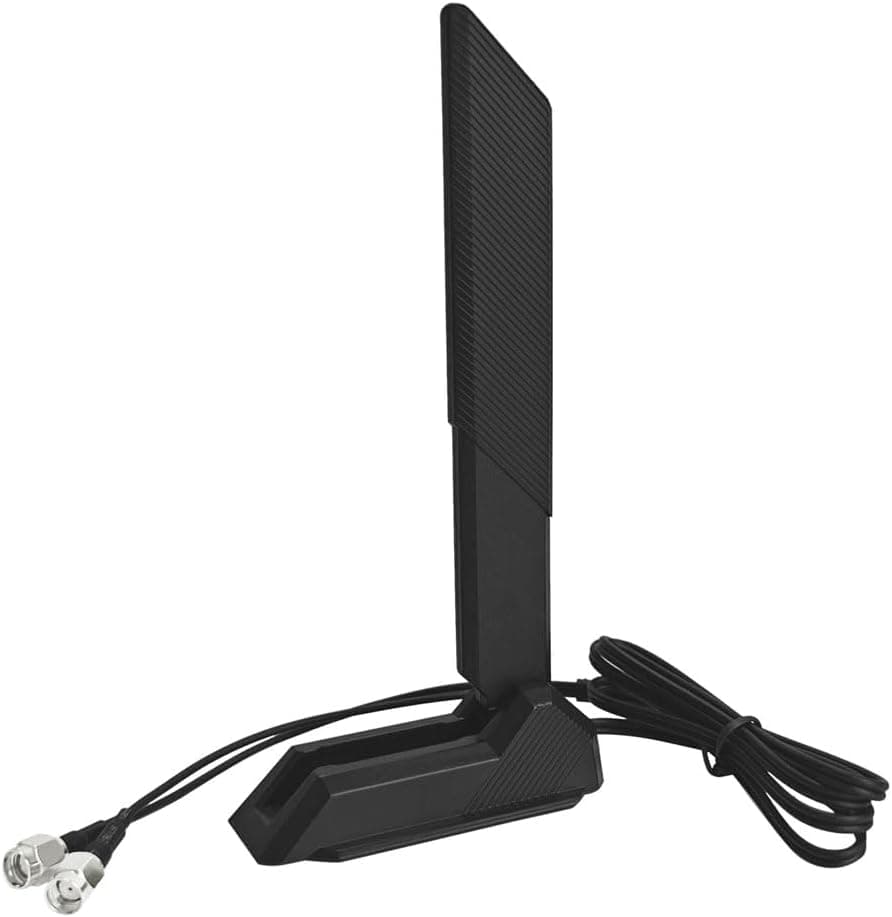 JINTAI WiFi 6 6E トライバンドアンテナ磁気ベース交換用アンテナ PC デスクトップコンピューター Asus Rog Strix GIGABYTE ゲーミング WiFi マザーボードカード WiFiアンテナ PC 14008-02650600