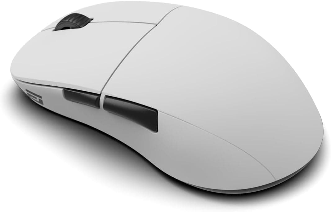 ENDGAME GEAR (エンドゲームギア) XM2w 4k v2 ワイヤレスゲーミングマウスホワイト – 30K DPI 光学センサー 4000Hzポーリング中~大型手用クローグリップデザイン軽量 (61.5g)