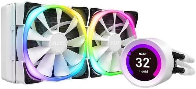 NZXT KRAKEN Z53 ホワイト簡易水冷CPUクーラー 液晶モニタ搭載 RGB対応 240mm RL-KRZ53-RW FN1625