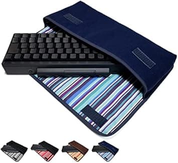 suono HHKB Professional HYBRID キーボードケース (ネイビー・アズーリ) ハンドメイド 日本製
