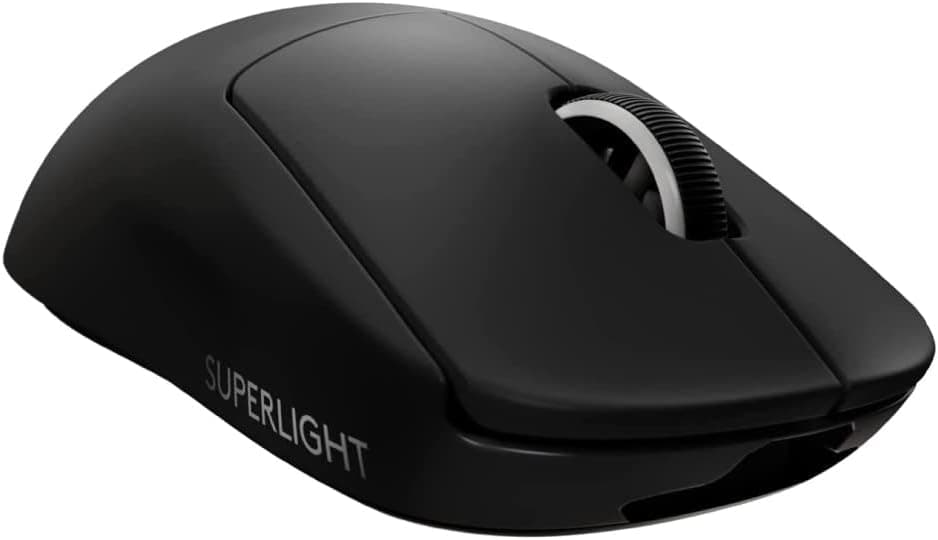 Logicool G PRO X SUPERLIGHT ワイヤレスゲーミングマウス G-PPD-003WL-BK 軽量 63g未満 LIGHTSPEED HERO 25Kセンサー POWERPLAY 無線充電対応ゲーミングマウスブラック PC windows 国内正規品