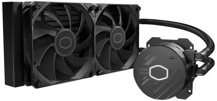 Cooler Master MASTERLIQUID 240L Core 240mmサイズラジエーター搭載簡易水冷 CPUクーラー MLW-D24M-A17PK-R1 FN1957