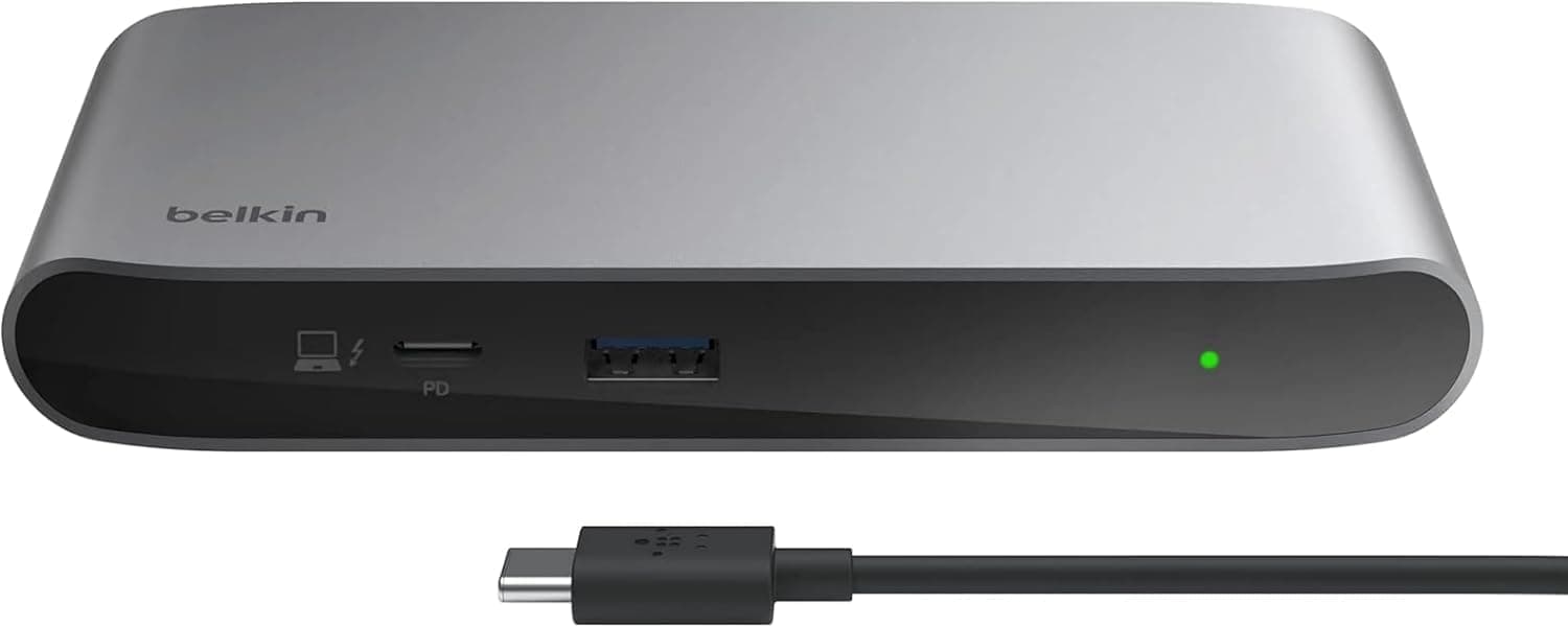【限定】Belkin Thunderbolt 4ドッキングステーション 5-in-1 40Gbpsデータ転送 96W PD対応デュアル4K