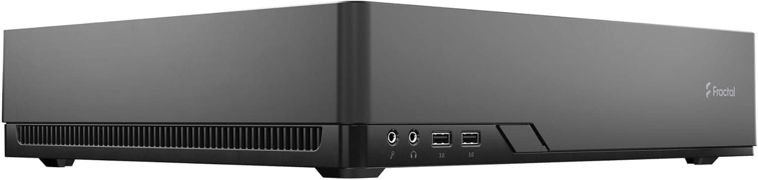 Fractal Design Node 202 Black 450W SFX電源組込済み Mini-ITX 縦・横置き両対応スリムPCケース FD-MCA-NODE-202-AB CS8133