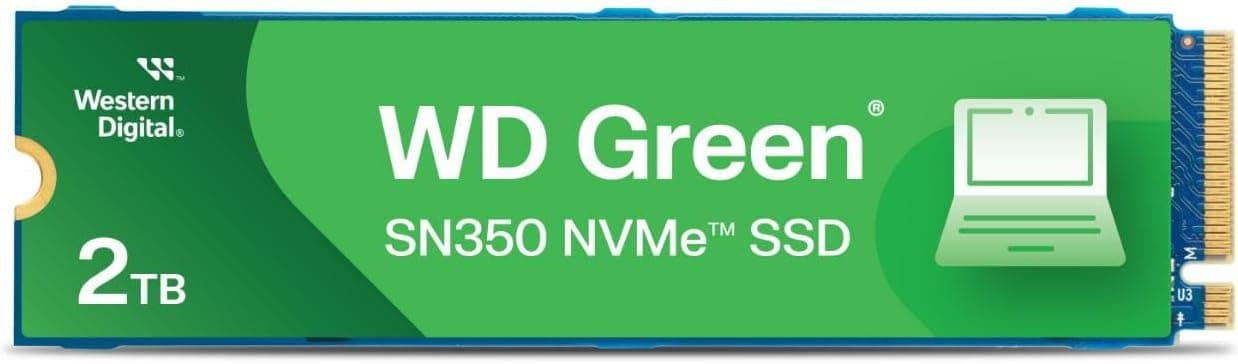 (ウエスタンデジタル) Western Digital 2TB WD Green SN350 NVMe 内蔵SSD ソリッドステートドライブ - Gen3 PCIe M.2 2280 最大3