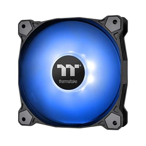 Thermaltake 140mm Pure A14 PWN ケースファン (シングルパック) ブルー CL-F110-PL14BU-B