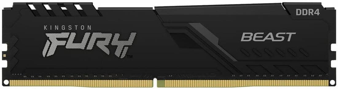 キングストン Kingston FURY デスクトップPC用メモリ DDR4 3200MHz 16GBx1枚 Kingston FURY Beast ビースト CL16 KF432C16BB1