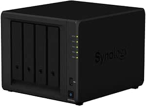 DS418play [DiskStation 4ベイ NAS Celeron J3355 2GBメモリ 4Kハードウェアトランスコード SATA対応]