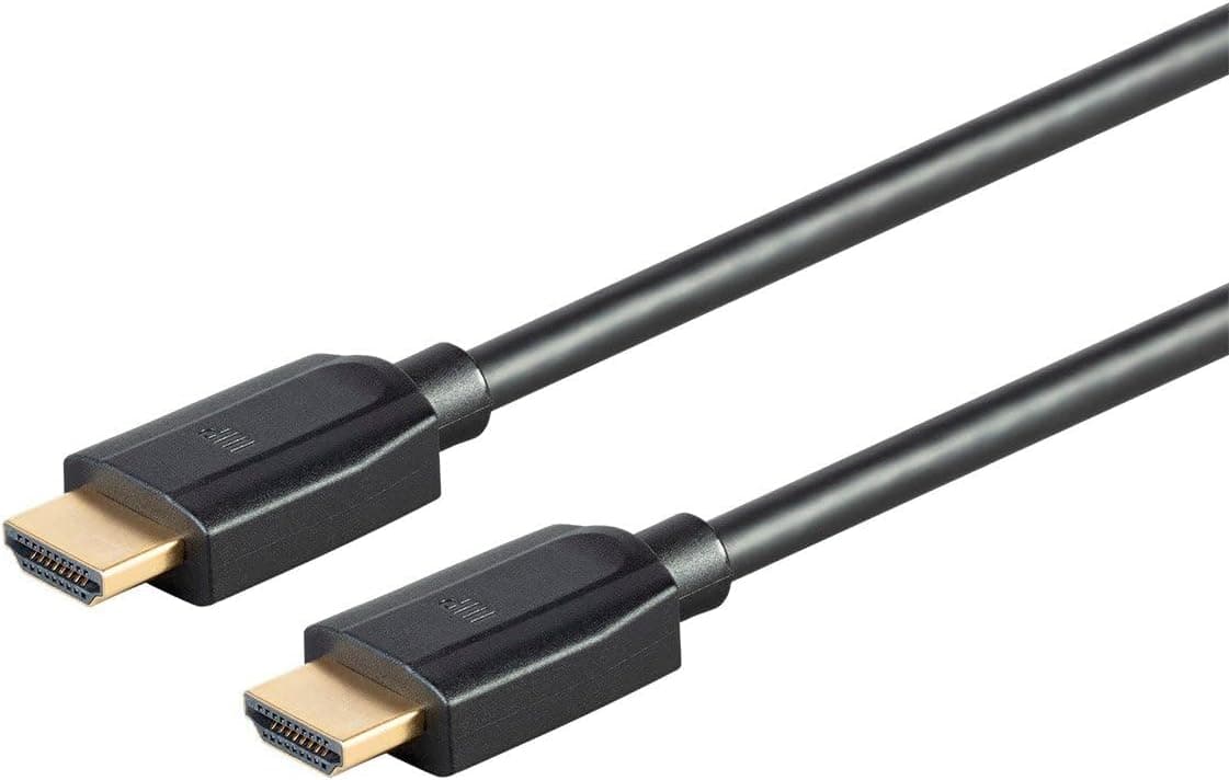 Monoprice Monoprice 8K Ultra High Speed HDMI Cable 6ft - 48Gbps Black