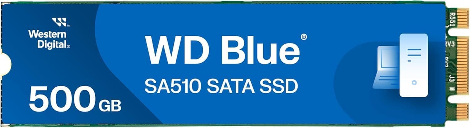 500GB WD BLUE SATA M.2。
