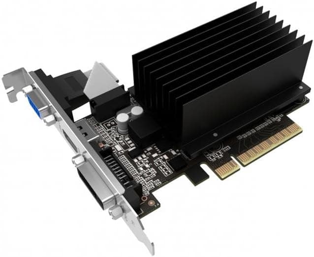 Palit 112748 NVIDIA GeForce GT 710 サイレントパッシブクーラー 1GB DDR3 PCI Express 2.0 グラフィックスカード