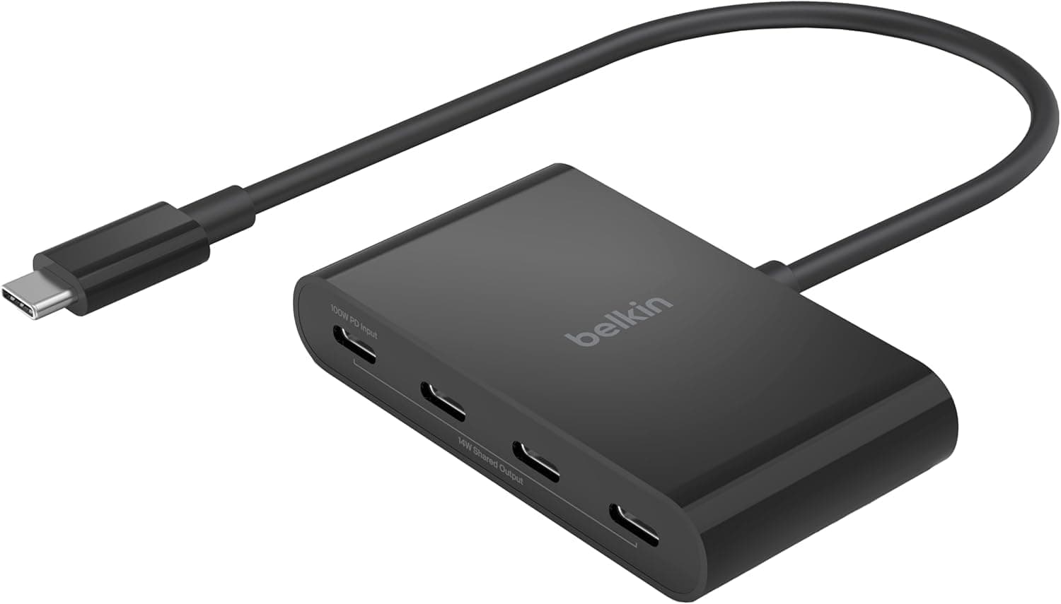 【限定】Belkin Connect™ USB-C 4-in-1ハブ AVC018btBK-A 100W PD・10Gbps・FRS対応